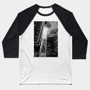 30 St Mary Axe The Gherkin Lloyds and Willis Building Baseball T-Shirt